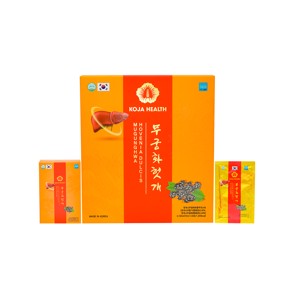 Nước Uống Bổ Gan Mugunghwa Hovenia Dulcis 30 Gói X 70ml