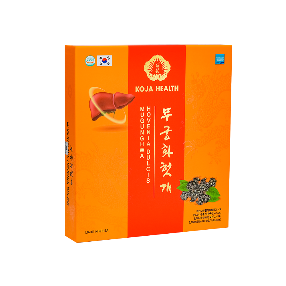 Nước Uống Bổ Gan Mugunghwa Hovenia Dulcis 30 Gói X 70ml