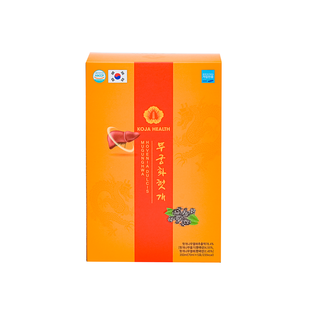 Nước Uống Bổ Gan Mugunghwa Hovenia Dulcis 30 Gói X 70ml